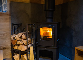 焚火ストーブ画像